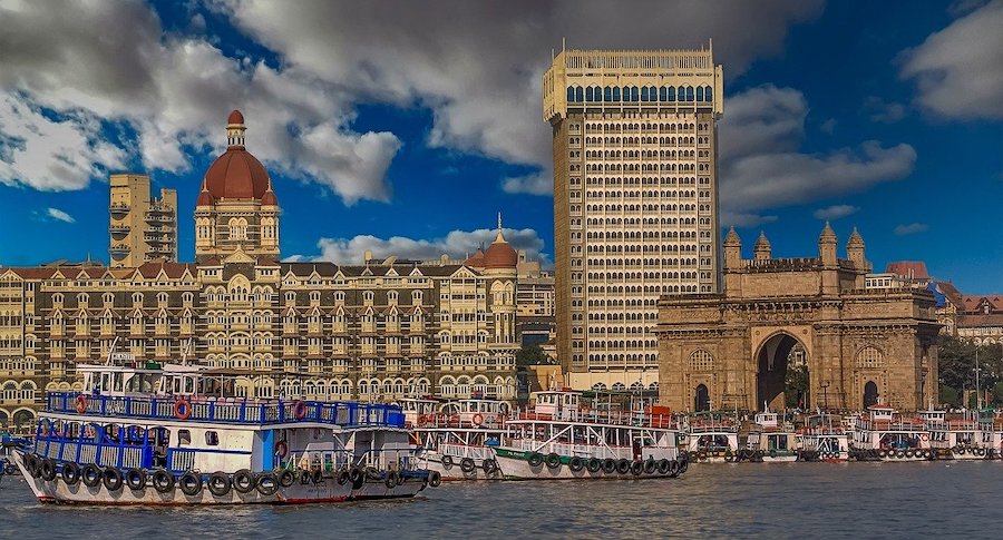 Gateway of India, Mumbai (Credits: Walkerssk from Pixabay)