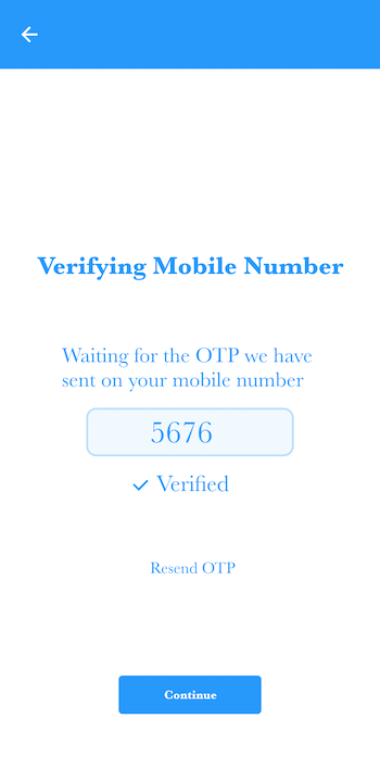 verify otp