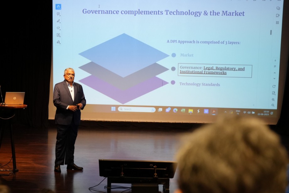 Keynote speaker Nandan Nilekani Founding Chairman (UIDAI)